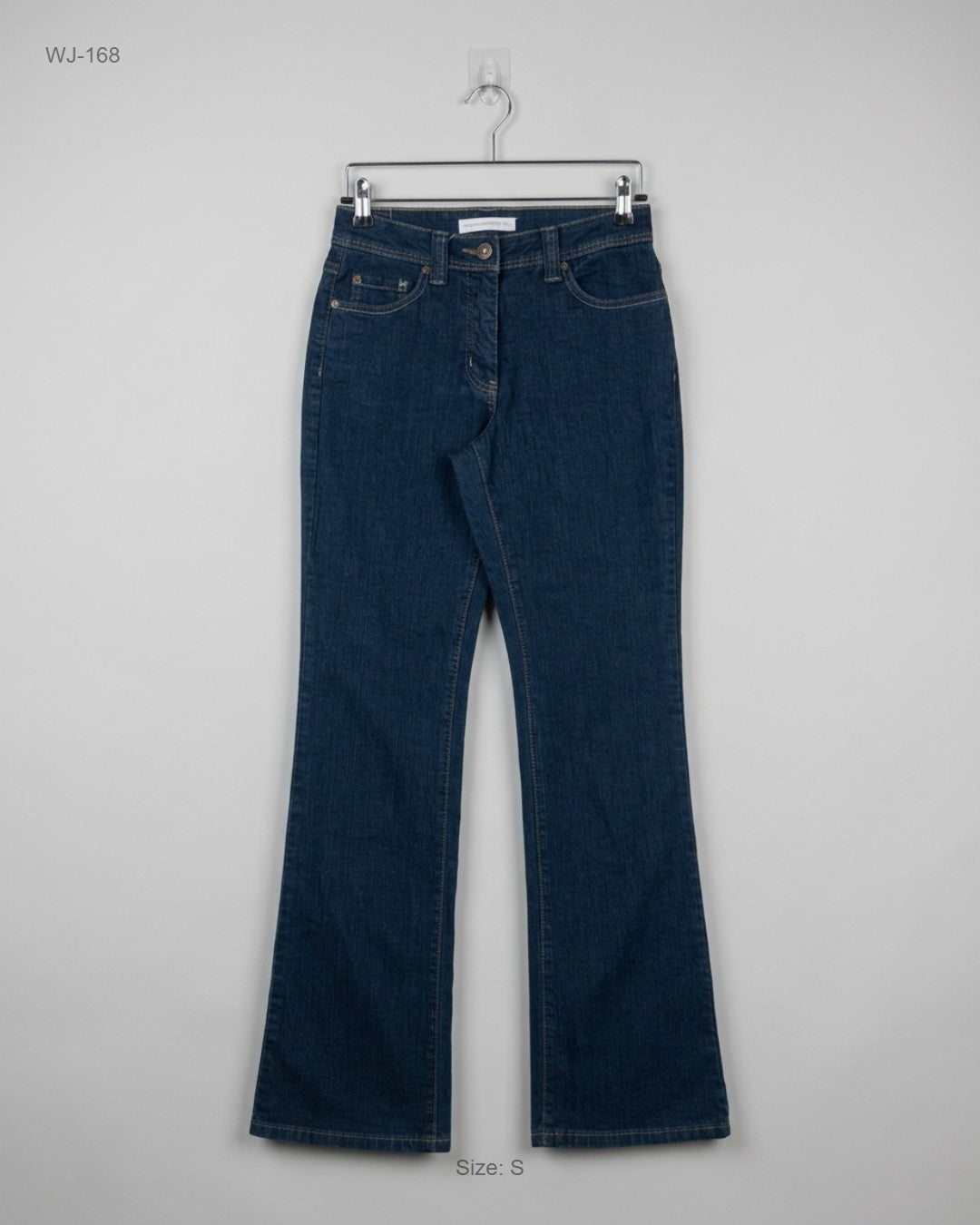 Shop Premium Women Jeans by Rocha john rocha | Preloved Branded Clothes | Dark Blue Contton | | OTS Thrift Store Peshawar Pakistan