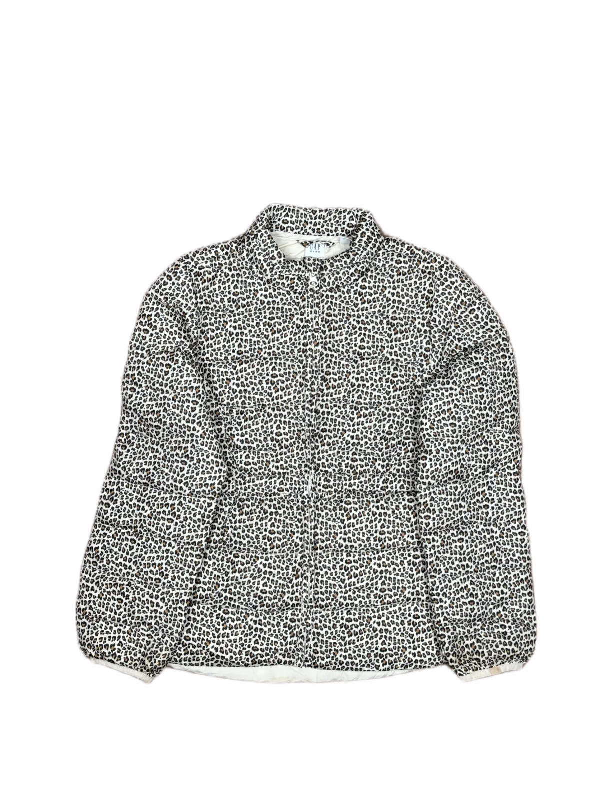 Beige Bomber & Puffer Jacket by GAP (WJKT-42)