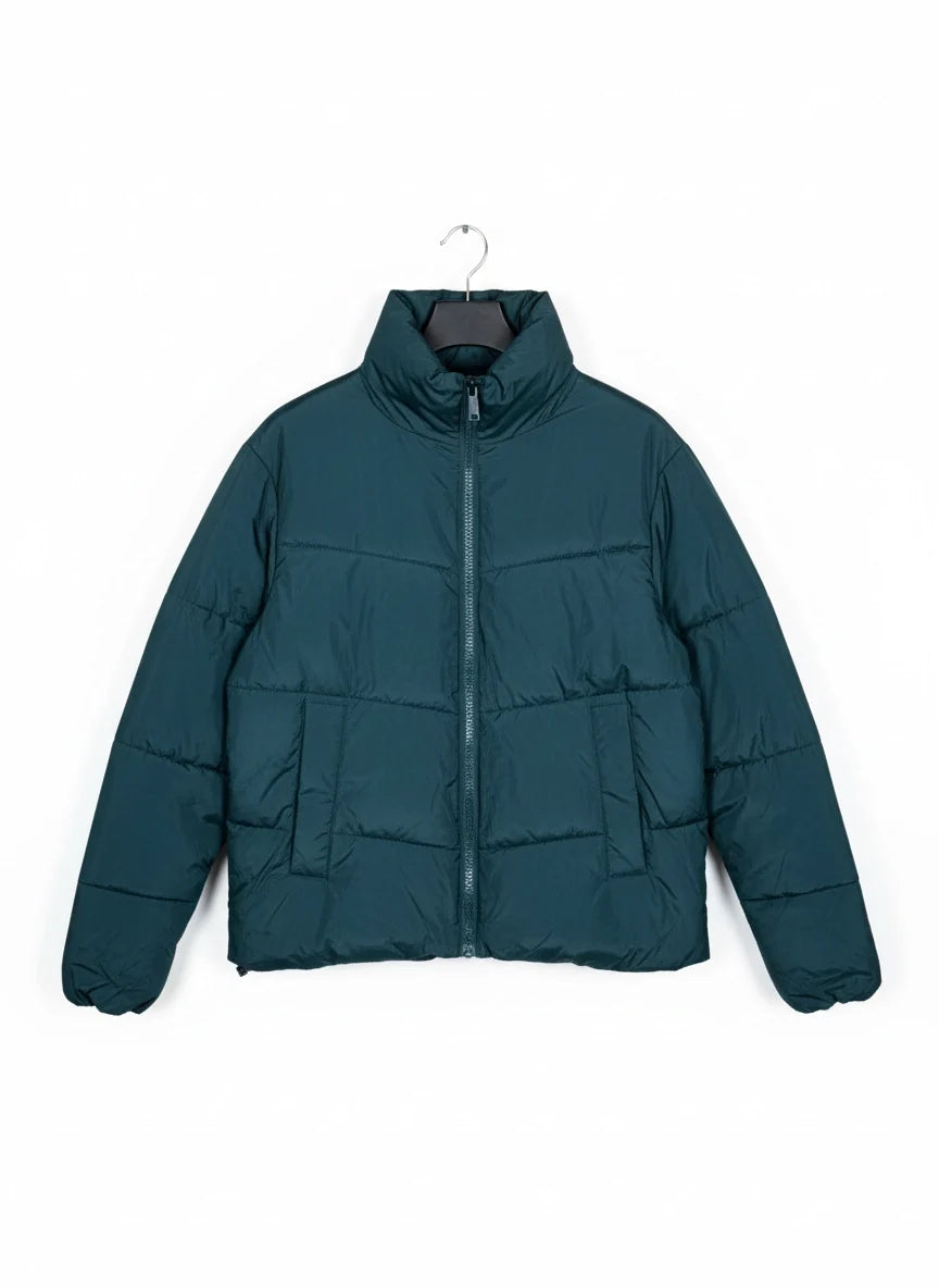 Secondhand Branded Bomber & Puffer Jackets by New Look, Black Polyester fabric, Premium Plus condition, for Women - Online Thrift Shop Karachi Pakistan