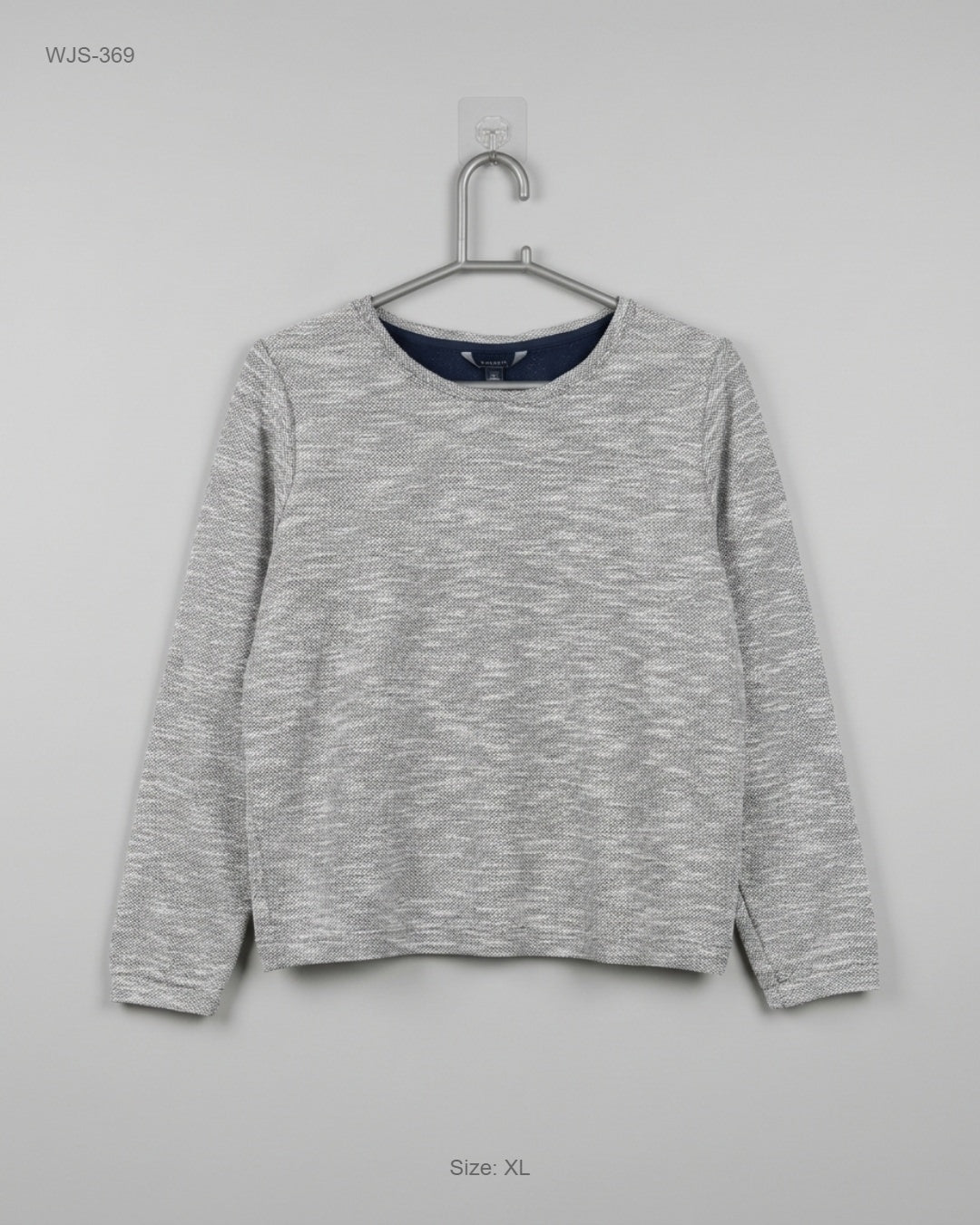 Gant Gray Marled Knit Pullover buy preloved clothing online Pakistan