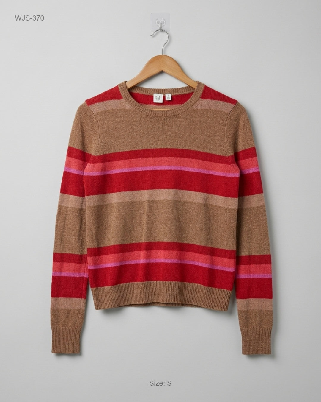 GAP Brown Striped Knit Sweater buy preloved clothing online Pakistan