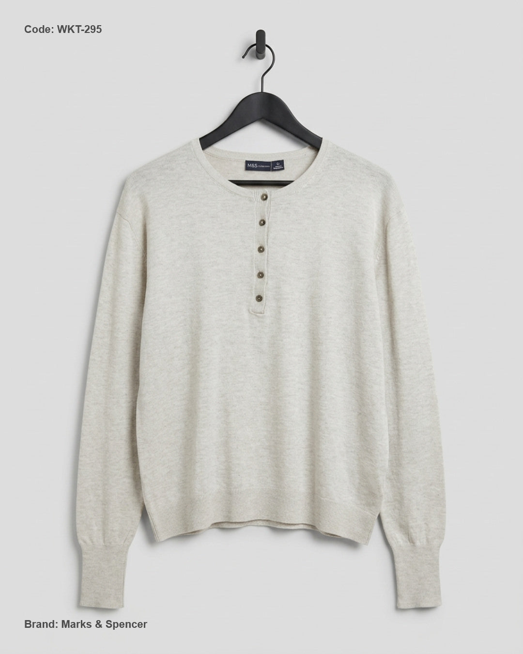 UK Imported secondhand Winter Knitted Tops - Marks & Spencer brand, Camel viscose, Good condition, for Women - Online Thrift Store Karachi Pakistan