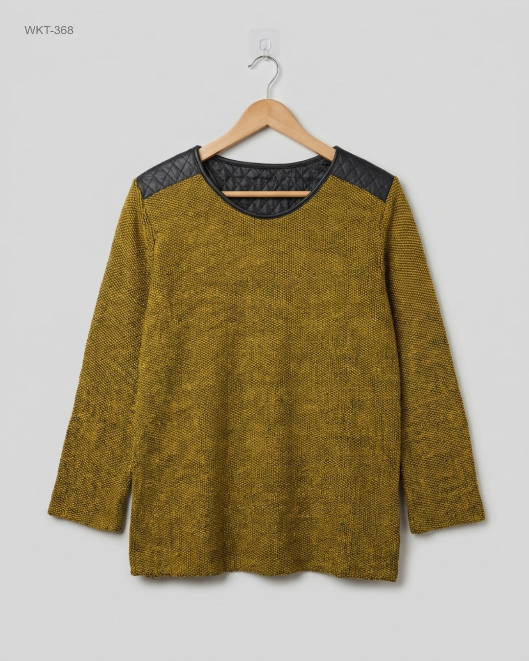 Premium Condition Winter Knitted Tops | Preloved CUT LABEL | Yellow Polyester | Thrift Shop for Peshawar Pakistan | OTS
