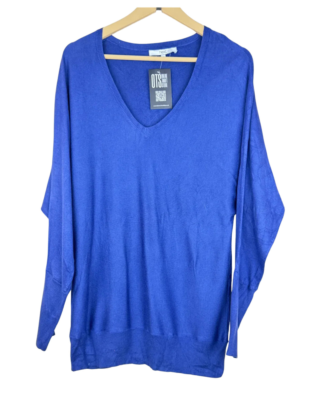 Winter Knitted Tops | Next | Preloved Branded | Purple Polyester | Premium Plus | OTS Thrift Store Peshawar Pakistan