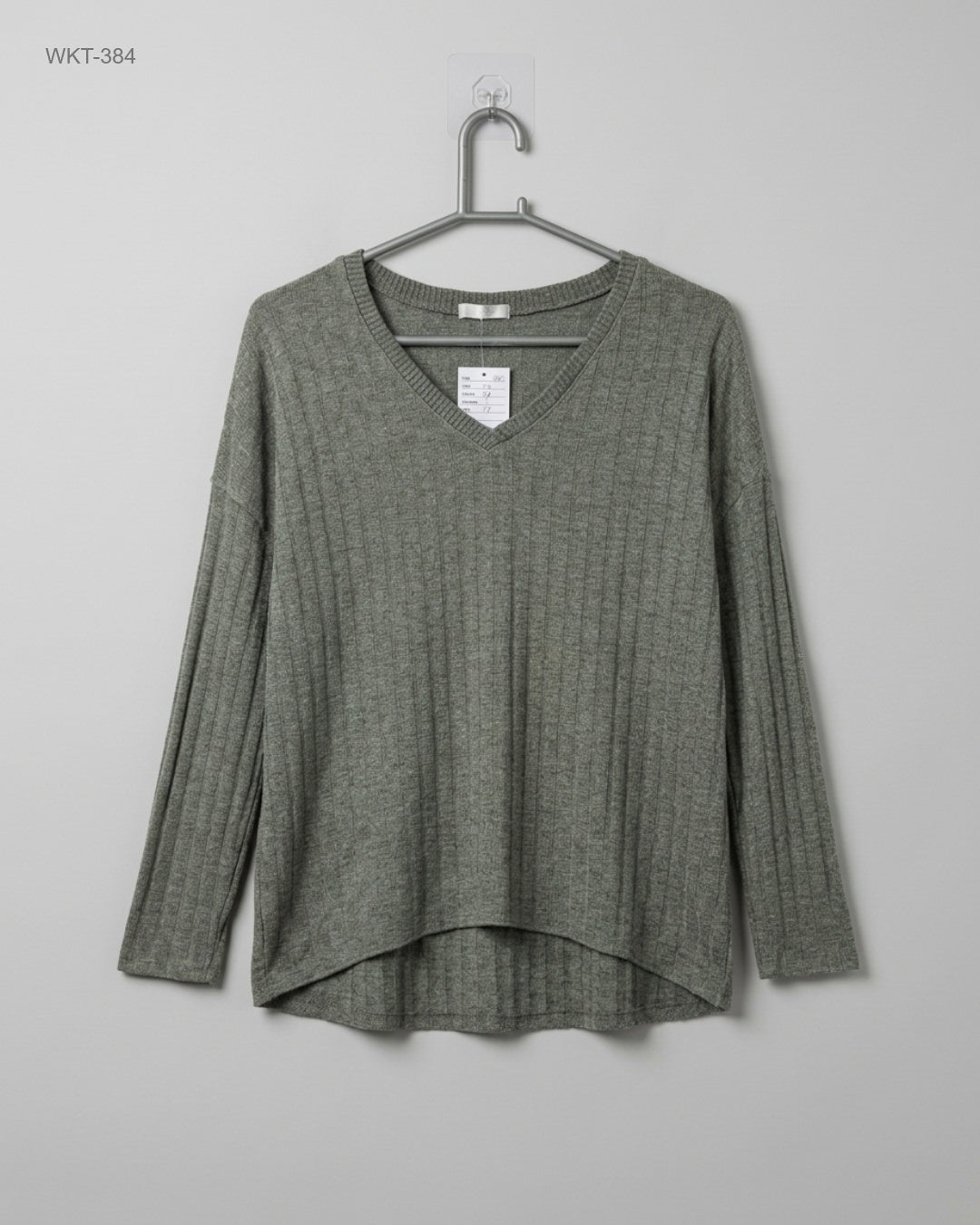 UK Imported secondhand Winter Knitted Tops - CUT LABEL brand, Olive Polyester, Premium condition, for - Online Thrift Store Peshawar Pakistan