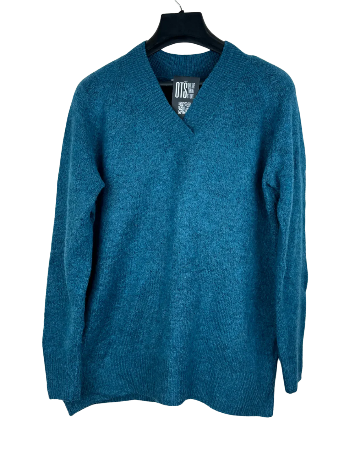 Preloved Premium Plus Winter Knitted Tops by Red Herring, Green Acrylic for Women - OTS Thrift Shop Karachi Pakistan