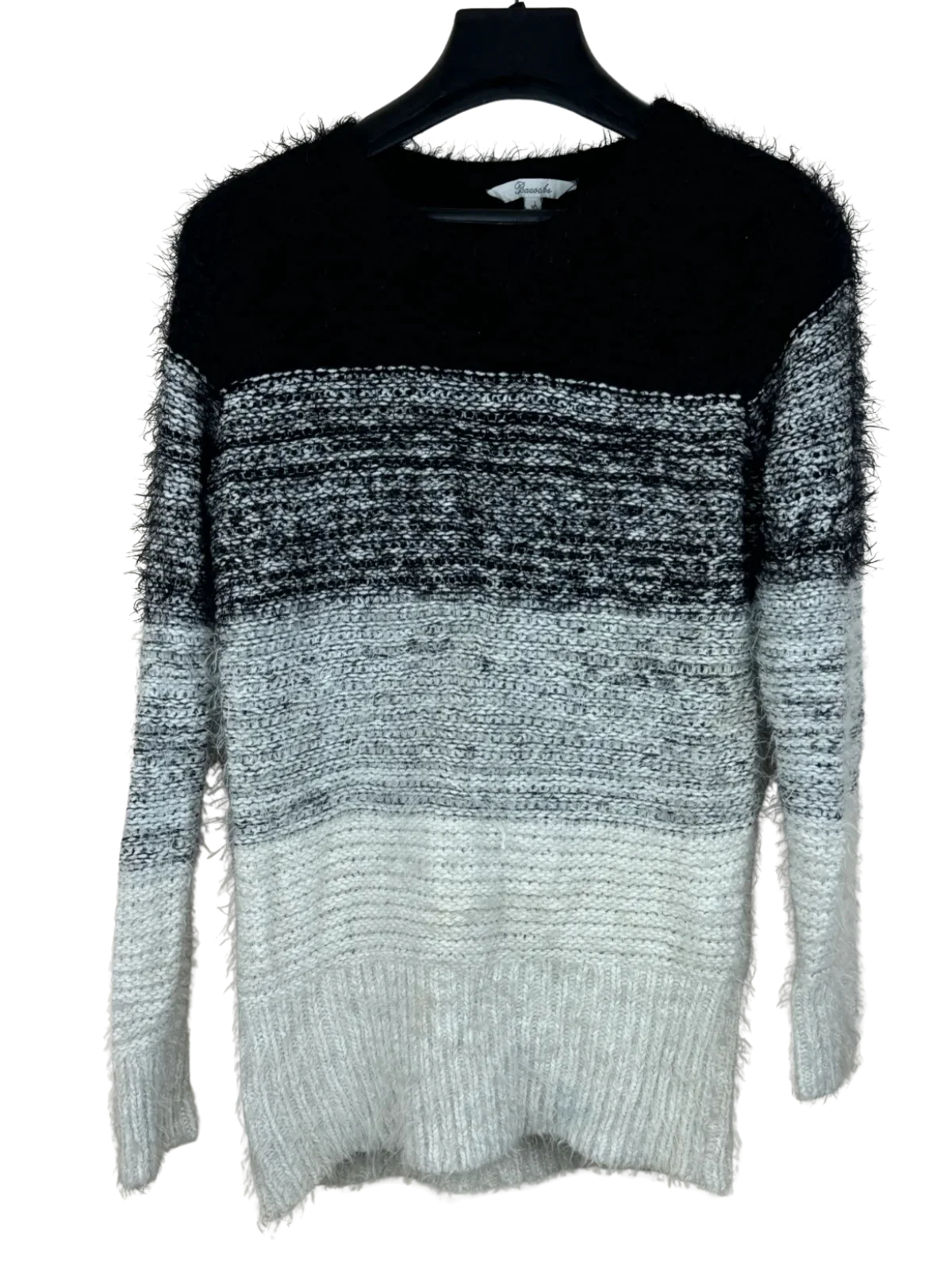 UK Imported secondhand Winter Knitted Tops - Peacocks brand, Black Wool, Excellent condition, for Women - Online Thrift Store Lahore Pakistan