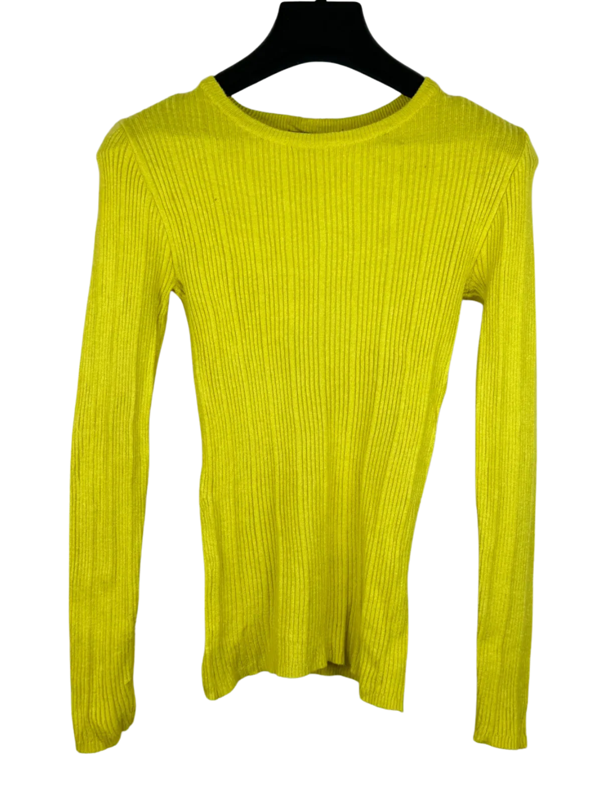 Winter Knitted Tops | Primark | Preloved Branded | Yellow Viscose | Excellent | OTS Thrift Store Lahore Pakistan