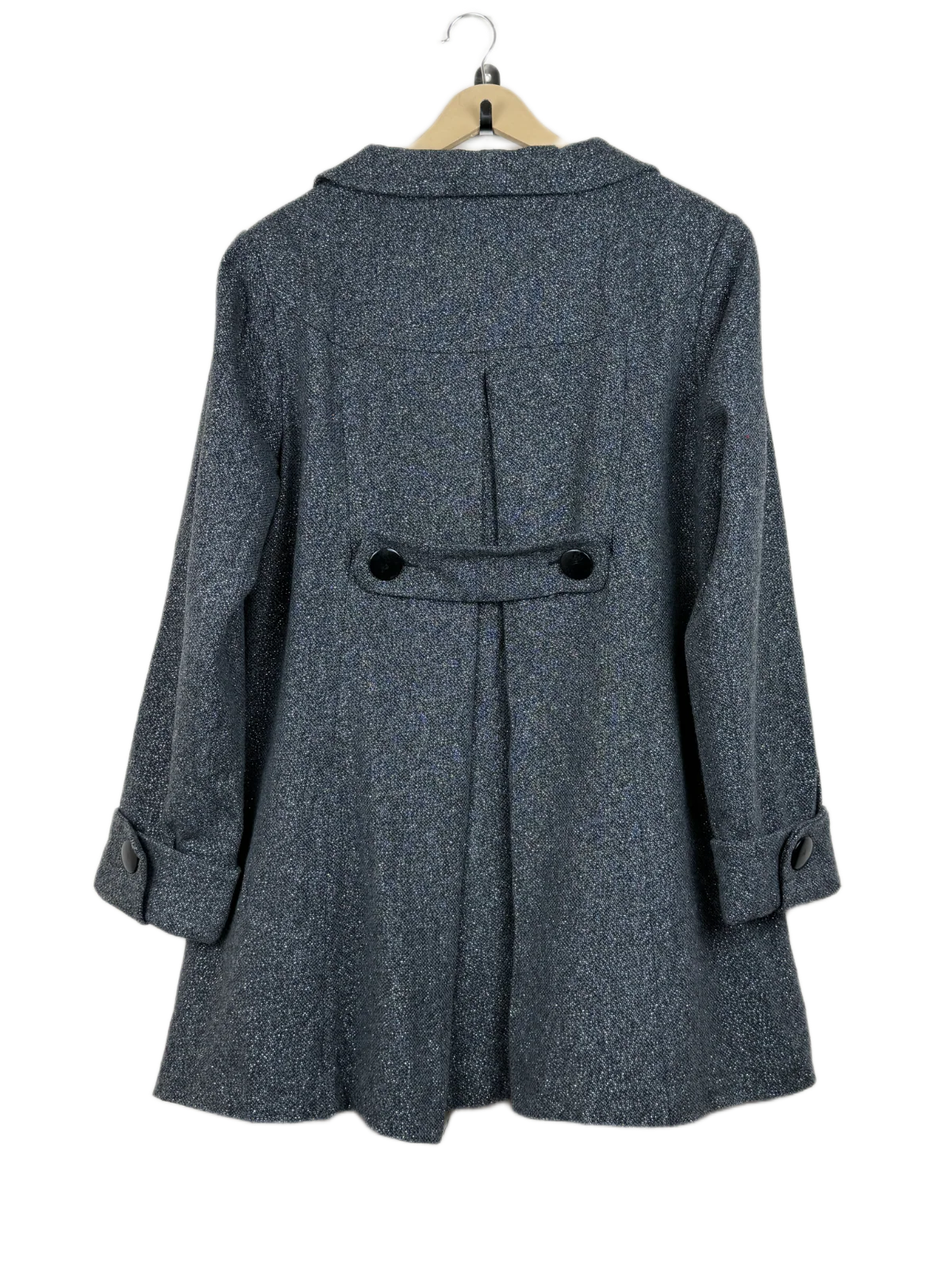 Buy Grey Wool + Polyester Winter Long Cardigans by New Look - Premium condition for Women | Preloved OTS Pakistan (WLC-13)