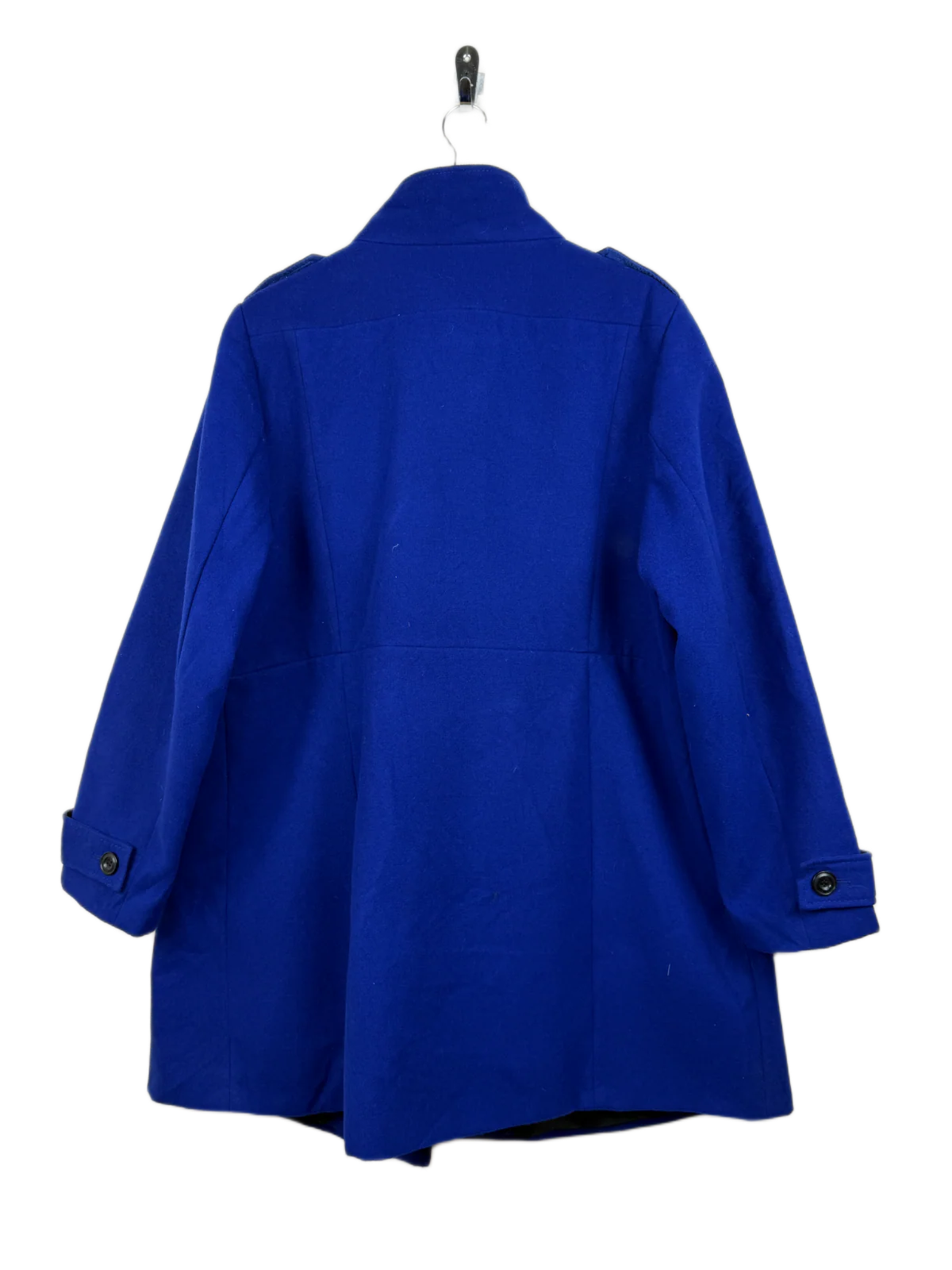 Preloved Winter Long Cardigans by Marks & Spencer in Blue Polyester for Women - Good Condition | OTS Pakistan (WLC-14)