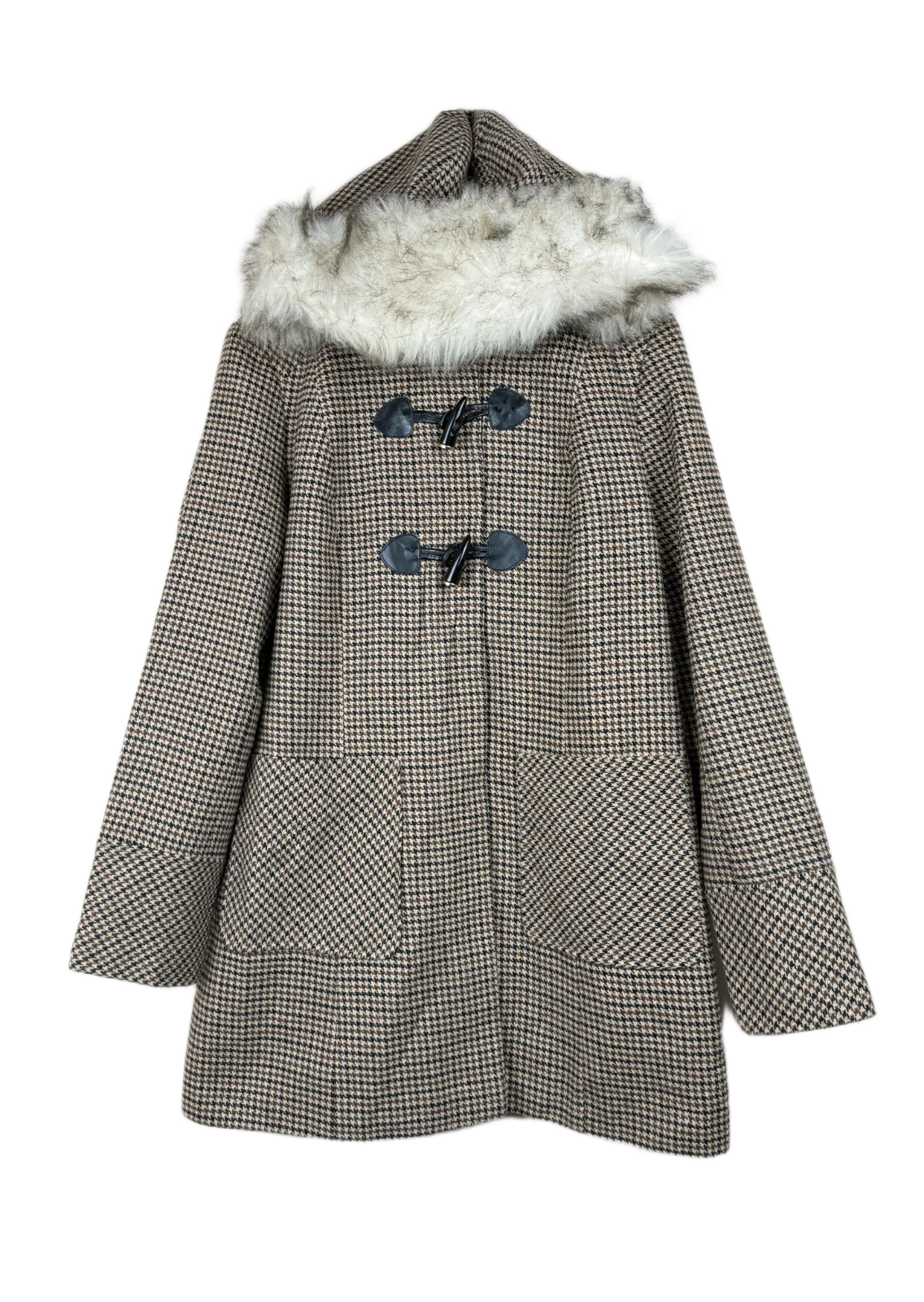 Secondhand Branded Winter Long Cardigans by Miss Selfridge, Brown Polyester fabric, Premium condition, for Women - Online Thrift Shop Peshawar Pakistan