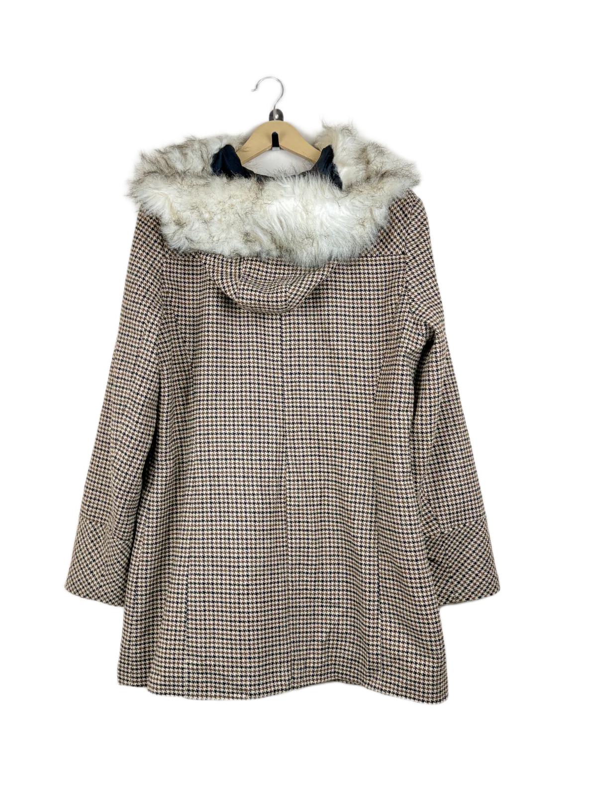 Buy Brown Polyester Winter Long Cardigans by Miss Selfridge - Premium condition for Women | Preloved OTS Pakistan (WLC-30)