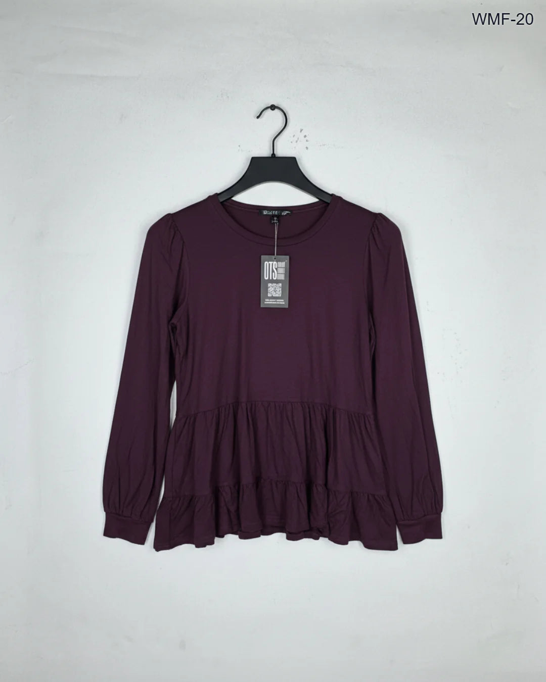 Preloved Premium Women Maxi & Frock by New Look, Maroon Polyester for Women - OTS Thrift Shop Karachi Pakistan