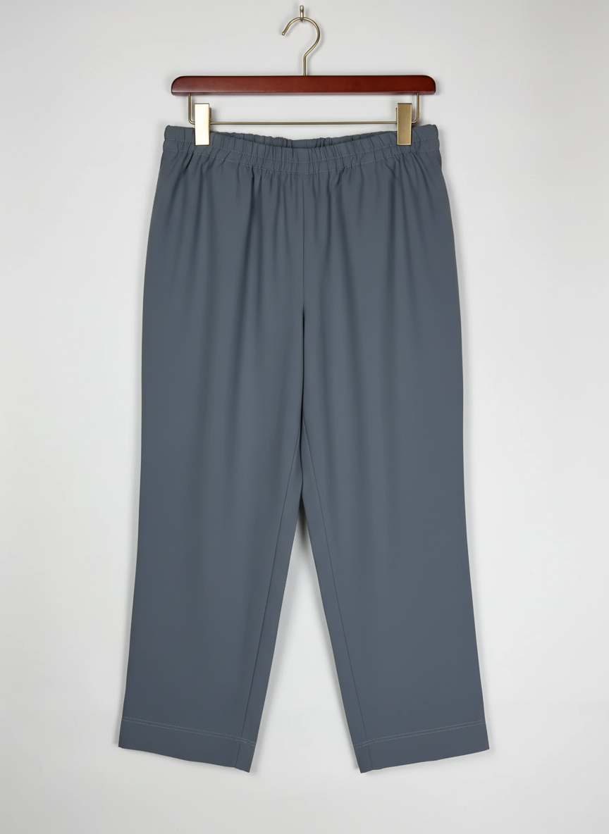 Shop Premium Womens Pants & Trousers by Cut Label | Preloved Branded Clothes | Grey Polyester | Women | OTS Thrift Store Islamabad Pakistan