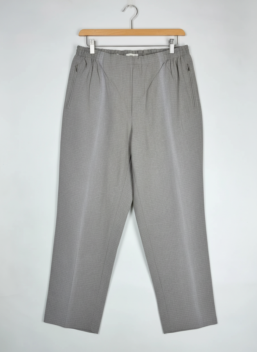 Womens Pants & Trousers | New Fashion | Preloved Branded | Beige Polyester | Excellent | OTS Thrift Store Karachi Pakistan