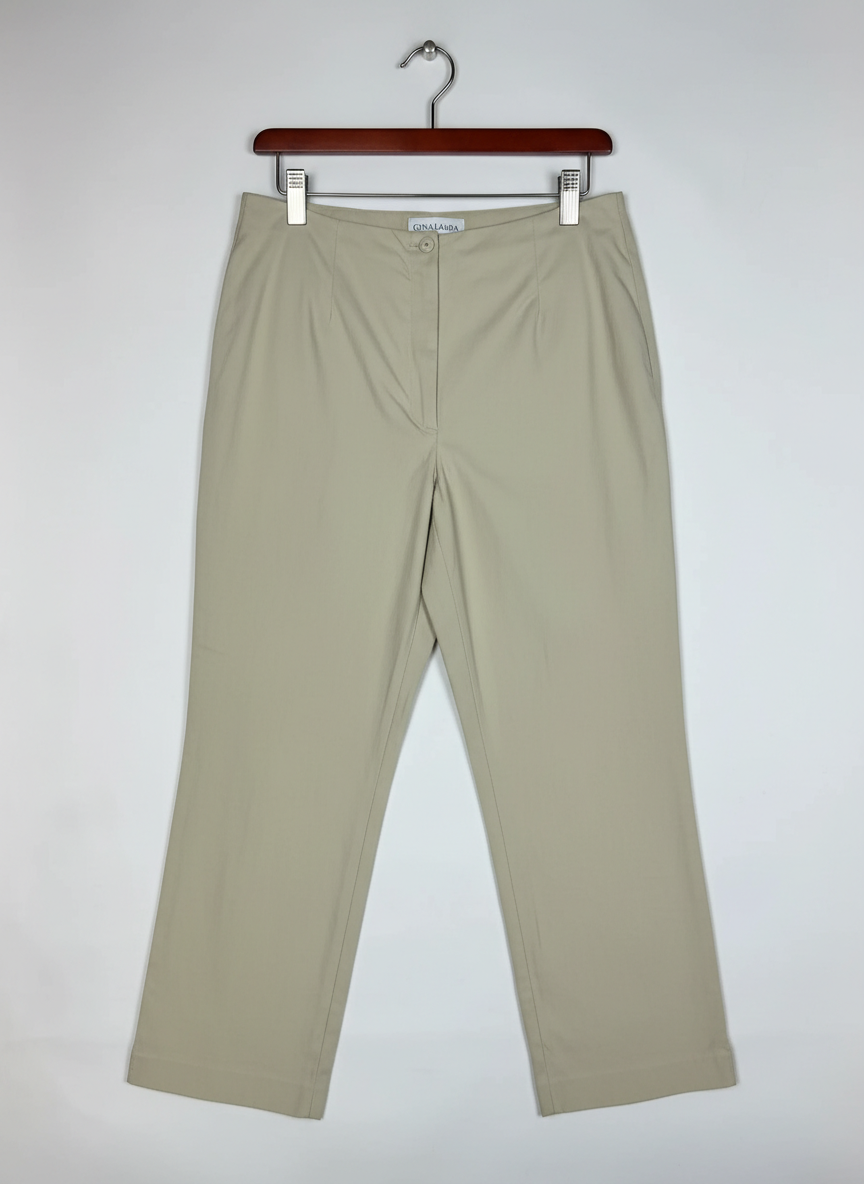 Secondhand Branded Womens Pants & Trousers by Gina Laura, Skin Polyester fabric, Excellent condition, for Women - Online Thrift Shop Islamabad Pakistan