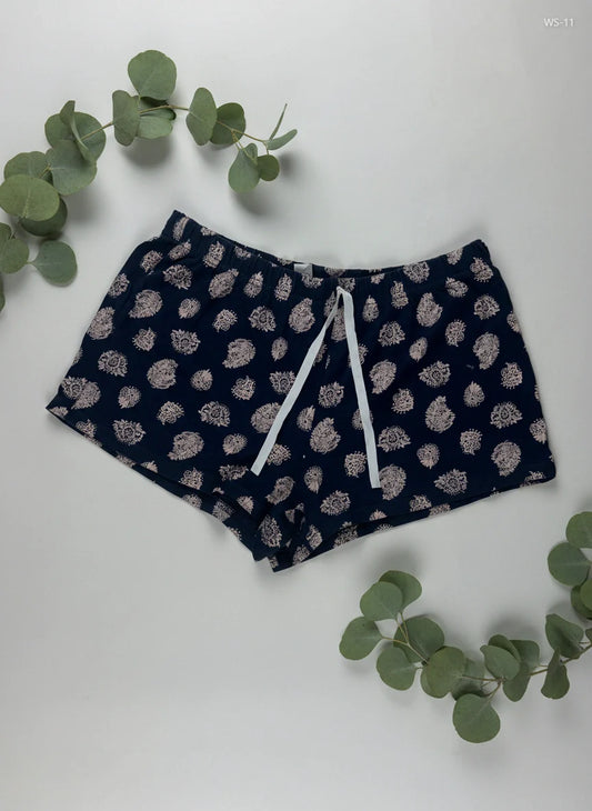 Secondhand Branded Womens Shorts by George, DarkBlue Cotton fabric, Premium condition, for Women - Online Thrift Shop Karachi Pakistan
