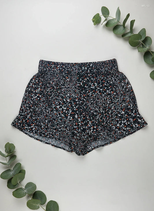 Secondhand Branded Womens Shorts by Cut Lable, Multi Cotton fabric, Premium condition, for Women - Online Thrift Shop Peshawar Pakistan