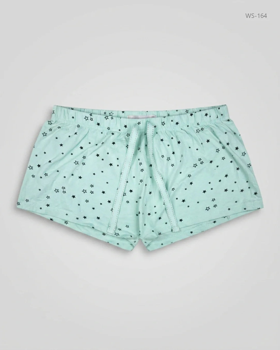Womens Shorts | LOVE TO LOUNGE | Preloved Branded | Cyan Cotton | Premium | OTS Thrift Store Islamabad Pakistan