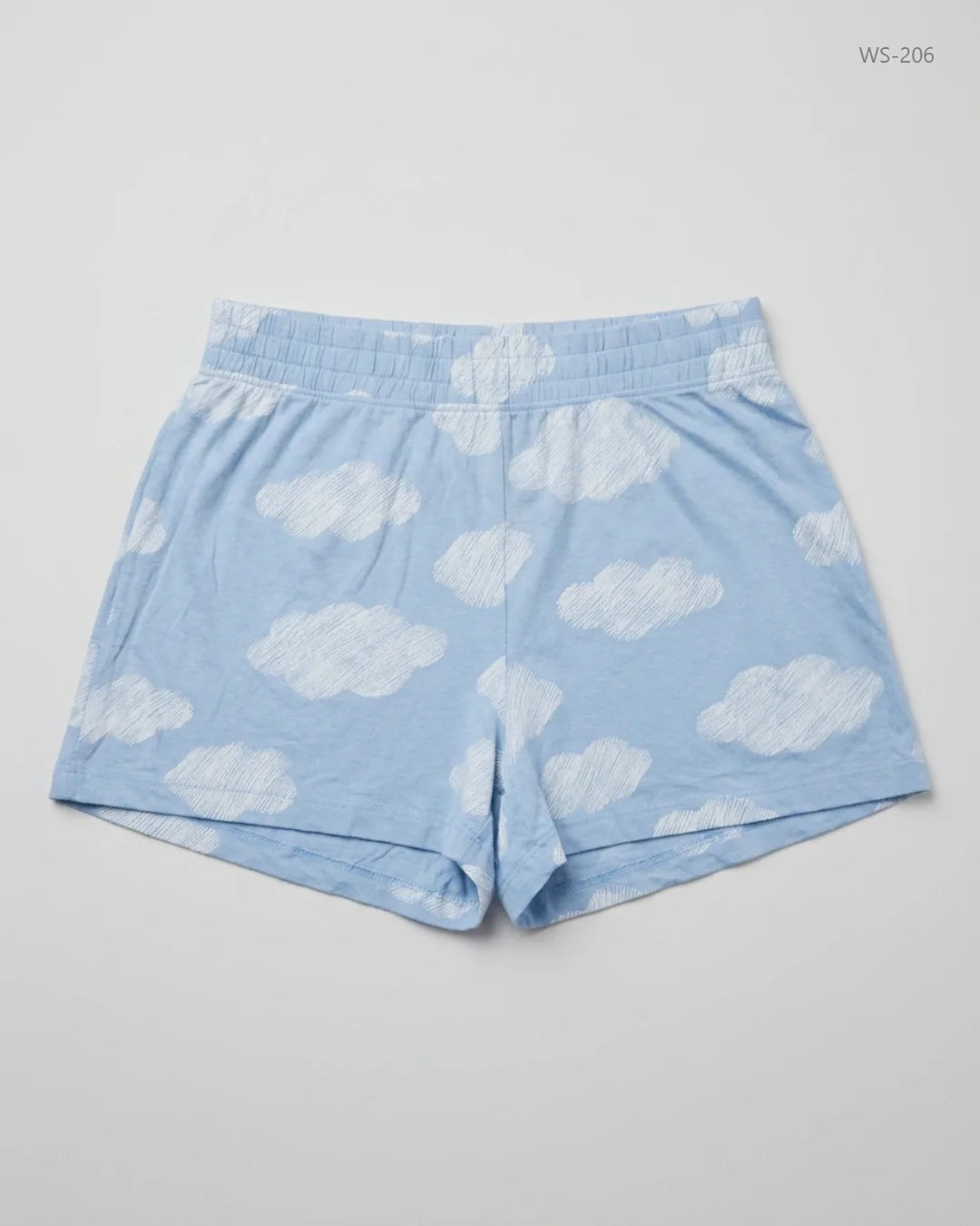 UK Imported secondhand Womens Shorts - DUNNES STORE brand, SkyBlue Cotton, Premium condition, for Women - Online Thrift Store Lahore Pakistan