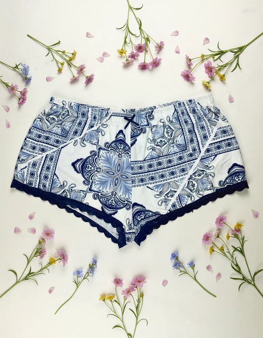 UK Imported secondhand Womens Shorts - Primark brand, Multi Polyester, Premium condition, for Women - Online Thrift Store Lahore Pakistan