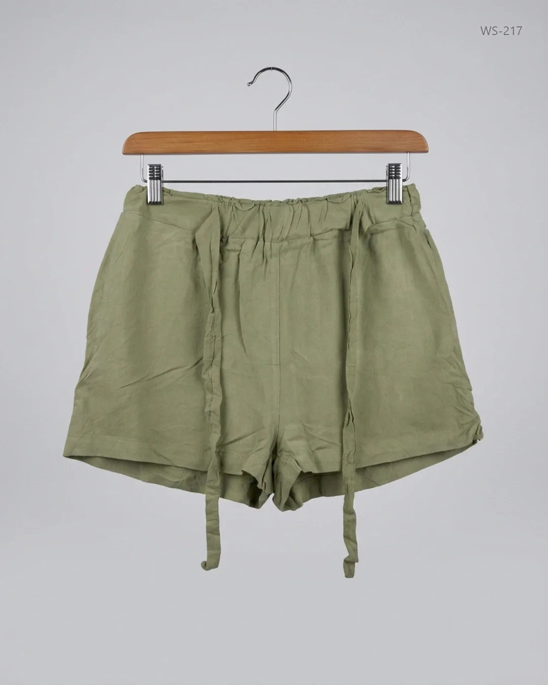 Premium Condition Womens Shorts | Preloved Primark | OLIVE GREEN Polyester | Thrift Shop for Women Karachi Pakistan | OTS
