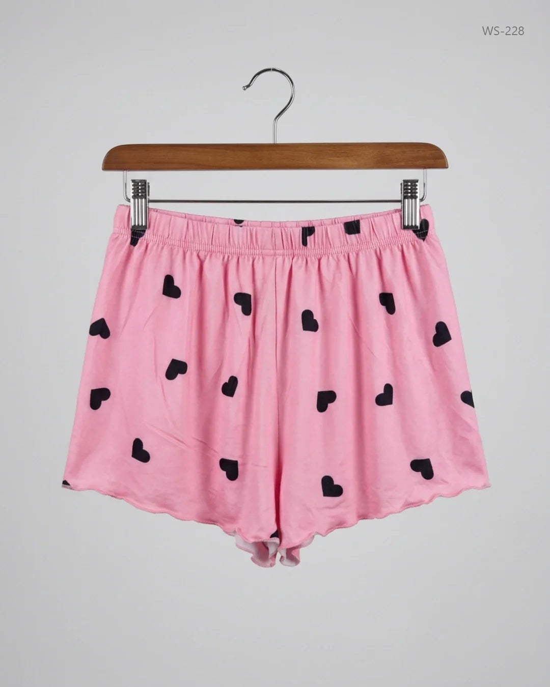 Womens Shorts | Unknown | Preloved Branded | PINK Polyester | Premium | OTS Thrift Store Karachi Pakistan