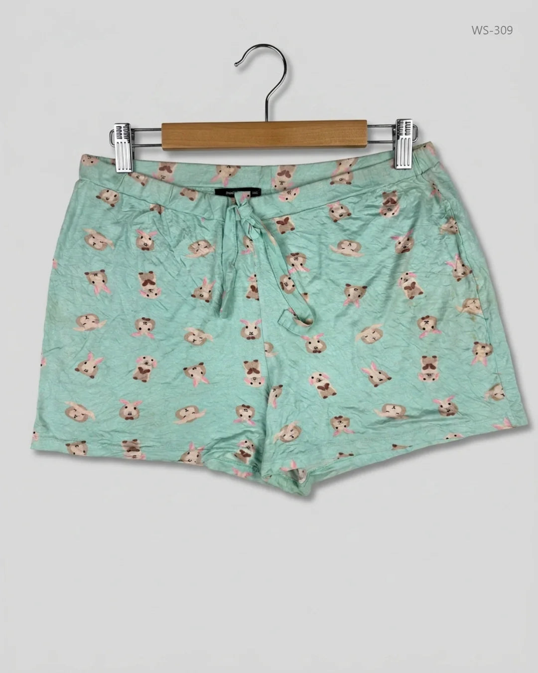 Shop Premium Womens Shorts by TU | Preloved Branded Clothes | Green Polyester | | OTS Thrift Store Lahore Pakistan
