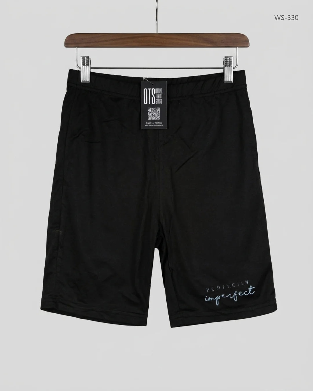 Premium Condition Womens Shorts | Preloved Unknown | Black cotton | Thrift Shop for Women Lahore Pakistan | OTS