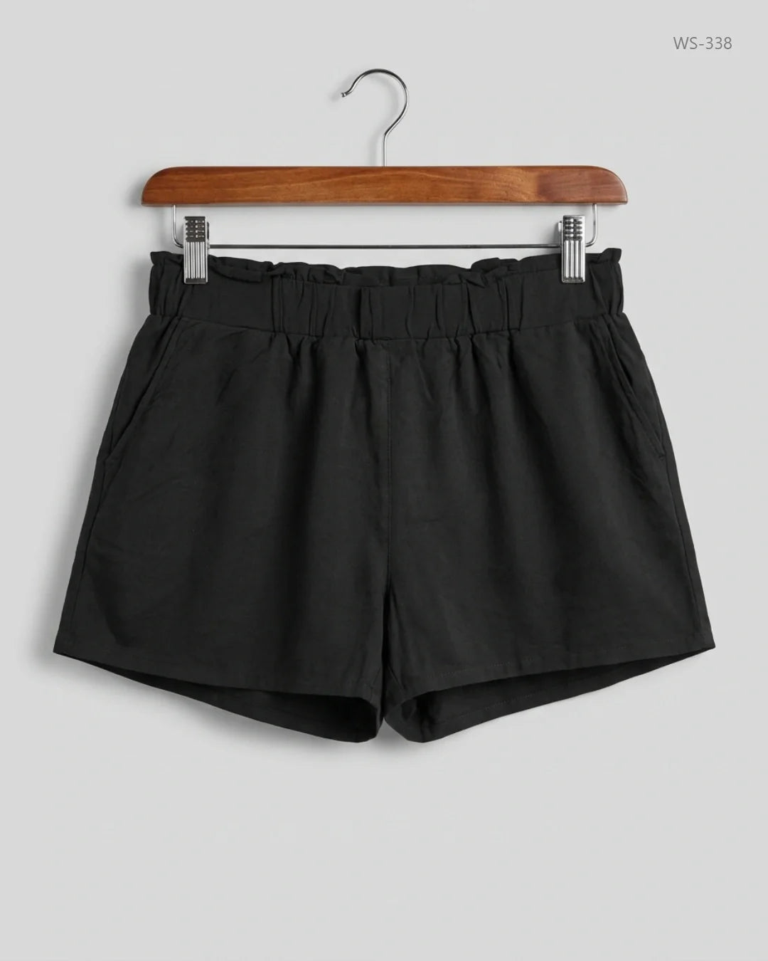 Shop Premium Womens Shorts by Primark | Preloved Branded Clothes | Black Cotton | Women | OTS Thrift Store Peshawar Pakistan