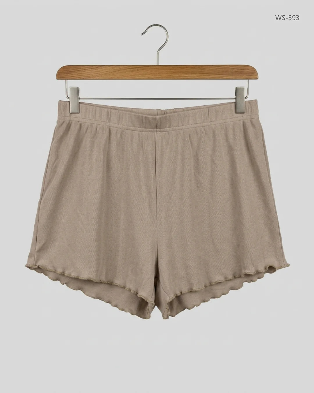 Secondhand Branded Womens Shorts by CUT LABEL, Brown Polyester fabric, Premium condition, for Women - Online Thrift Shop Lahore Pakistan