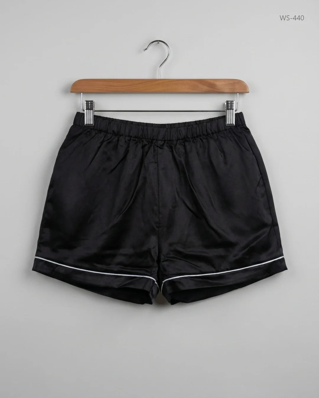 Premium Condition Womens Shorts | Preloved Miss PAP | Black Silk | Thrift Shop for Lahore Pakistan | OTS