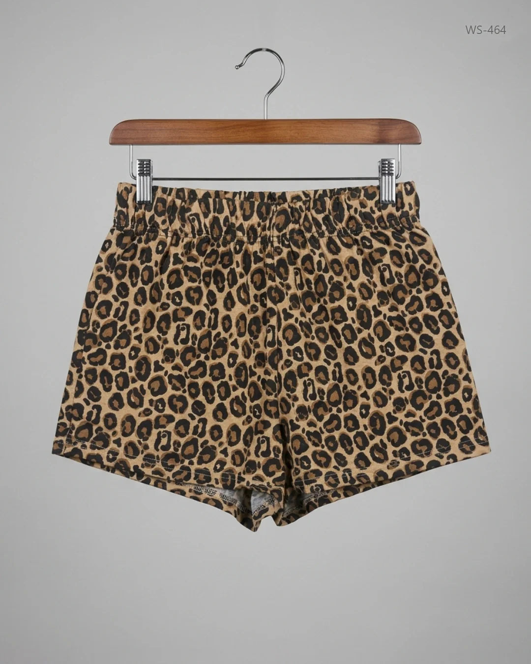 Womens Shorts | Studio | Preloved Branded | Leopard Cotton | Premium | OTS Thrift Store Lahore Pakistan