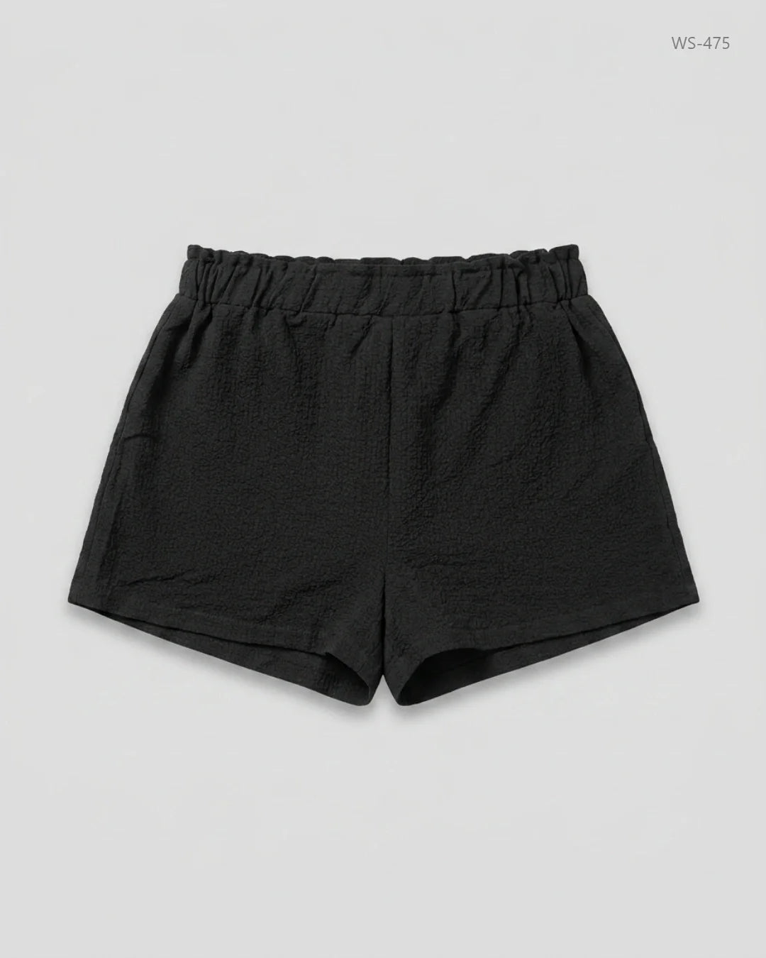 Shop Premium Womens Shorts by Shein | Preloved Branded Clothes | Black Polyester | Women | OTS Thrift Store Karachi Pakistan