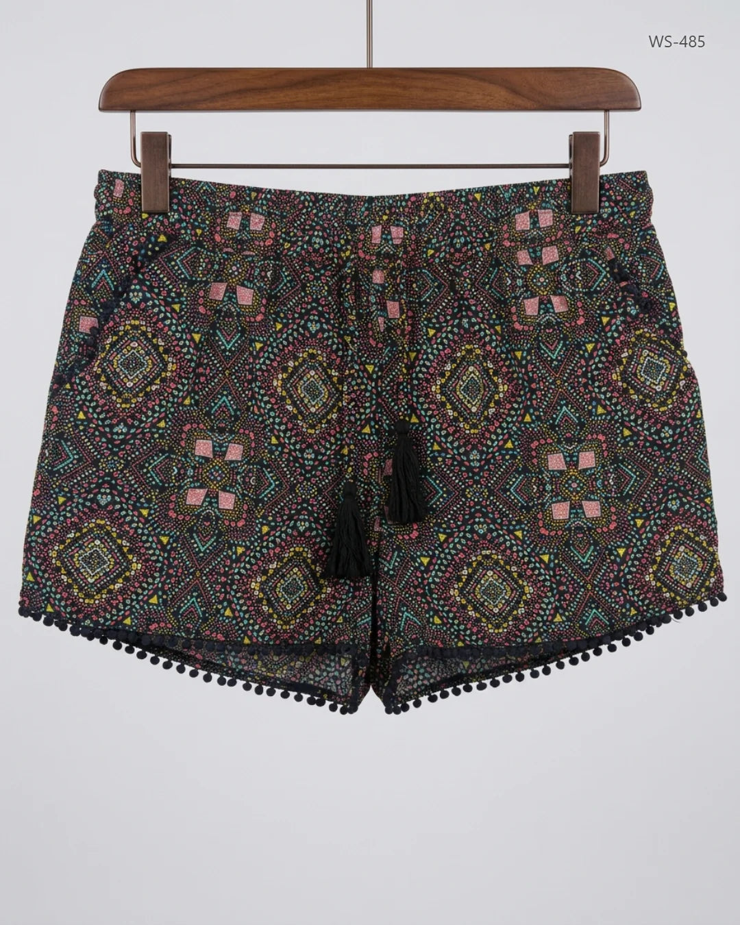 Secondhand Branded Womens Shorts by Atmosphere, Multi Viscose fabric, Premium condition, for Women - Online Thrift Shop Karachi Pakistan