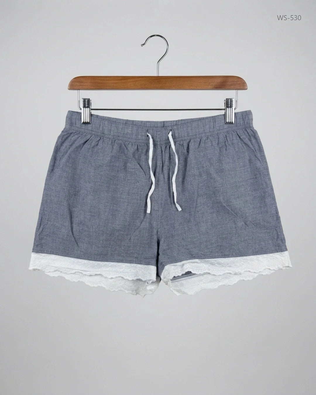 Preloved Premium Womens Shorts by Esmara, Grey Cotton for Women - OTS Thrift Shop Karachi Pakistan