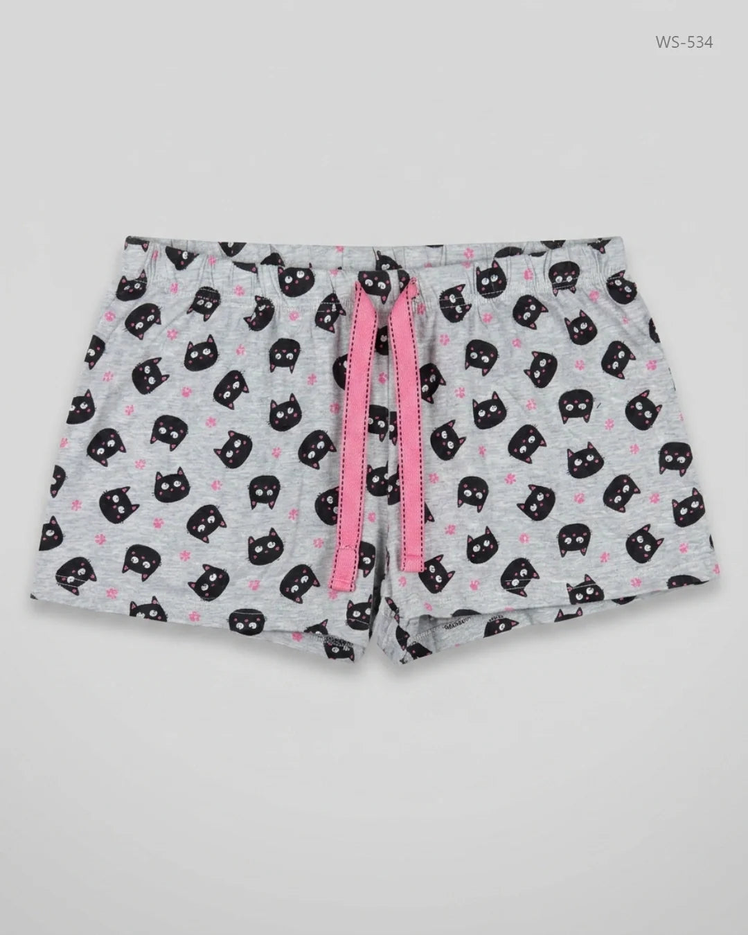 Secondhand Branded Womens Shorts by LOVE TO LOUNGE, Grey Cotton fabric, Premium condition, for Women - Online Thrift Shop Lahore Pakistan