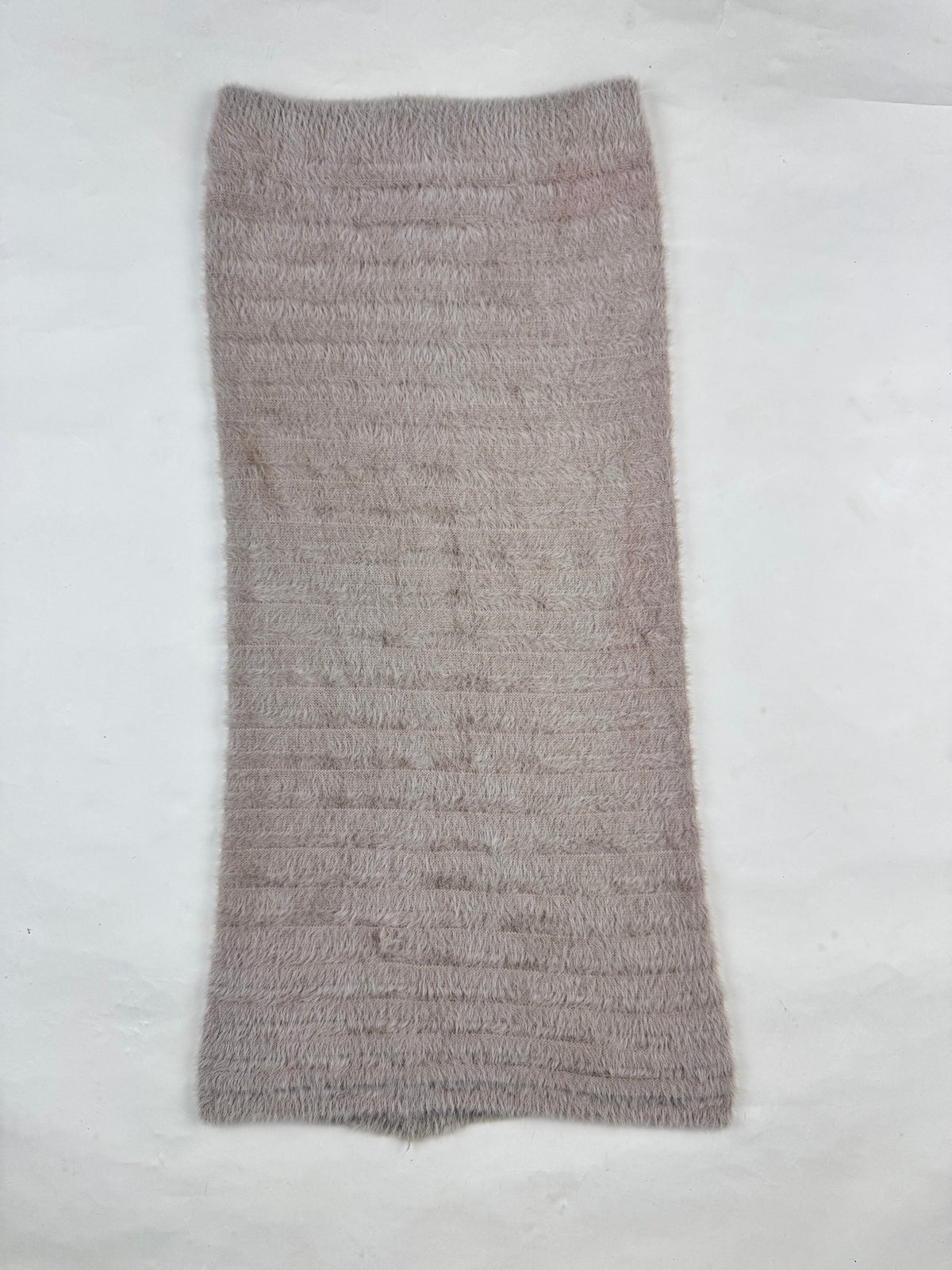Seint Brown Fuzzy Knit Tube Skirt buy preloved clothing online Pakistan - image 2