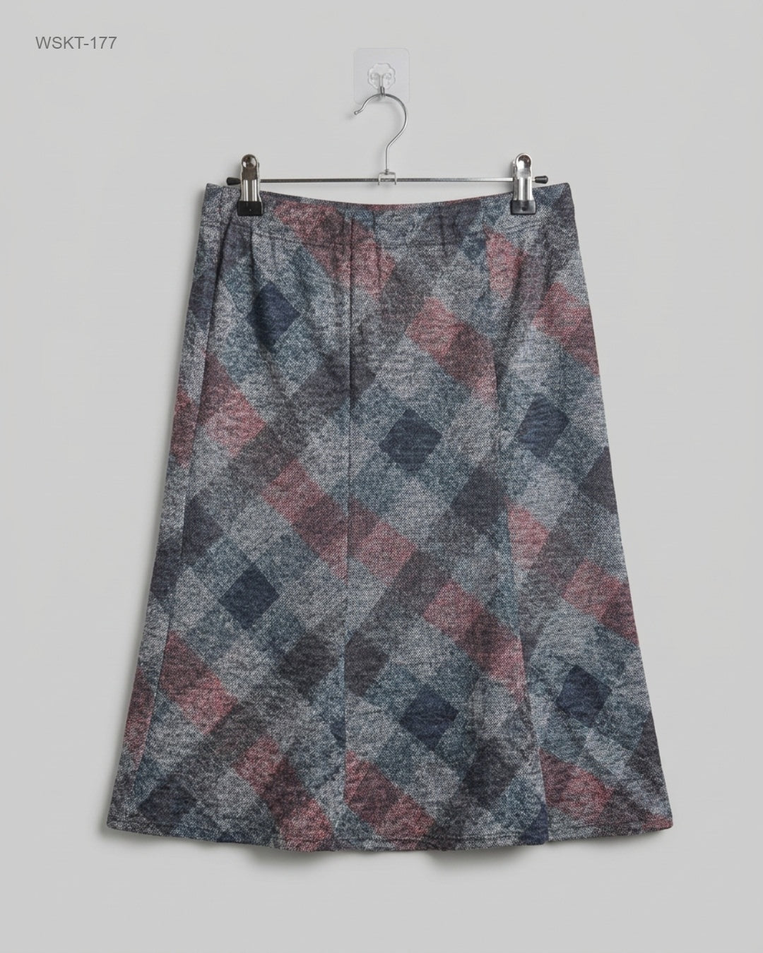 CUT LABEL Gray A-Line Midi Skirt buy preloved clothing online Pakistan