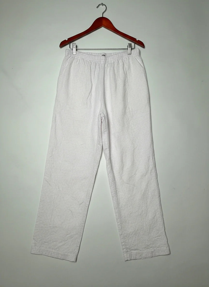 Shop Premium Womens Summer Trousers by George | Preloved Branded Clothes | LIGHT PINK Cotton | Womens | OTS Thrift Store Lahore Pakistan