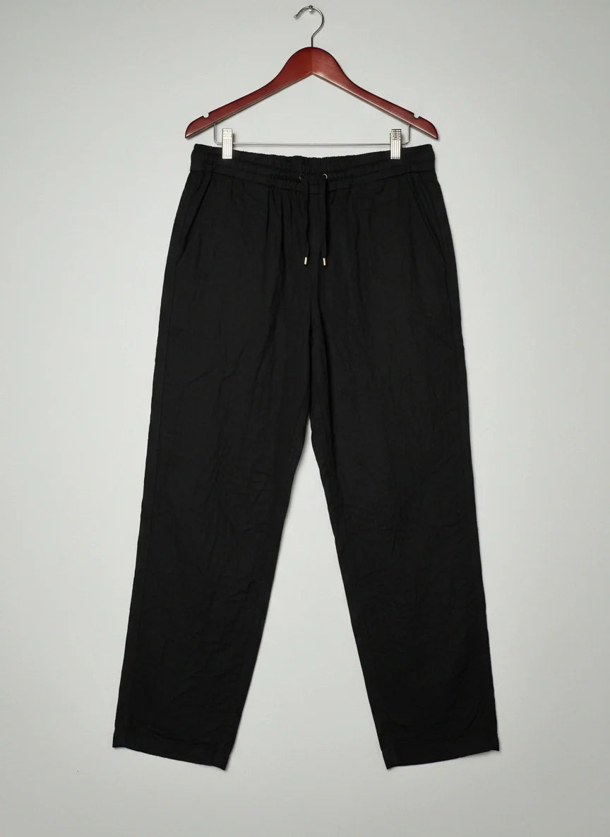 Shop Premium Womens Summer Trousers by NEXT PETITE | Preloved Branded Clothes | CHARCOOL Viscose | Womens | OTS Thrift Store Karachi Pakistan