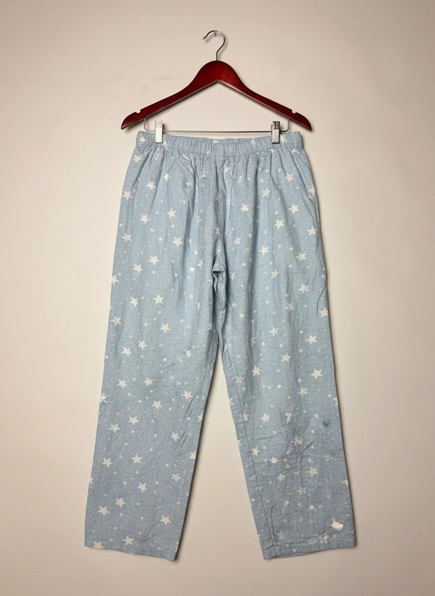 Premium Condition Womens Summer Trousers | Preloved George | SkyBlue Cotton | Thrift Shop for Womens Karachi Pakistan | OTS