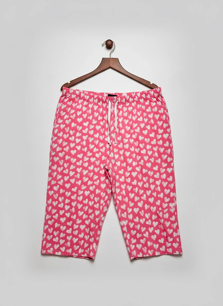 Preloved Premium Womens Summer Trousers by Cut Label, Pink Polyester for Womens - OTS Thrift Shop Peshawar Pakistan