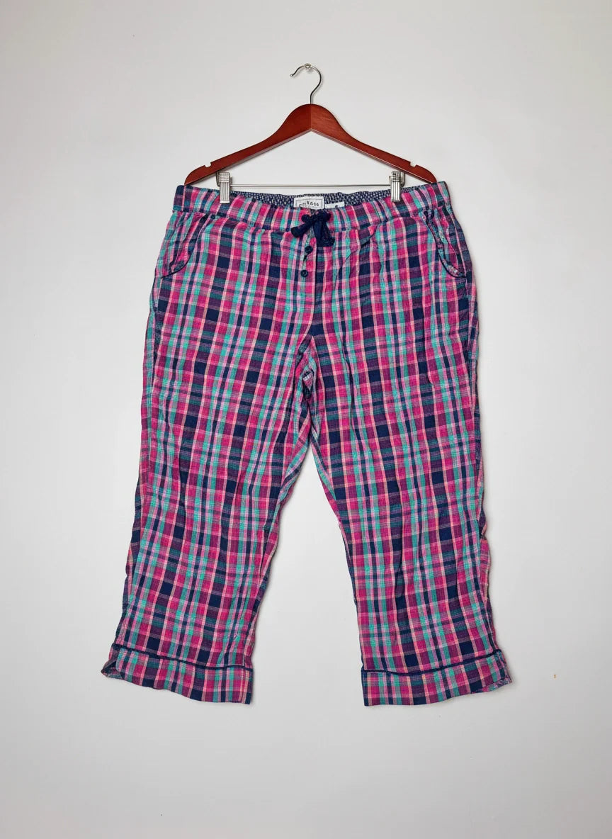Premium Condition Womens Summer Trousers | Preloved FatFace | Multi Cotton | Thrift Shop for Womens Karachi Pakistan | OTS