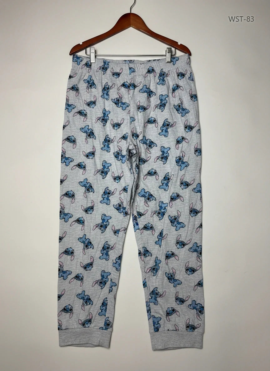 Womens Summer Trousers | Disney | Preloved Branded | Gray Polyester | Premium | OTS Thrift Store Islamabad Pakistan