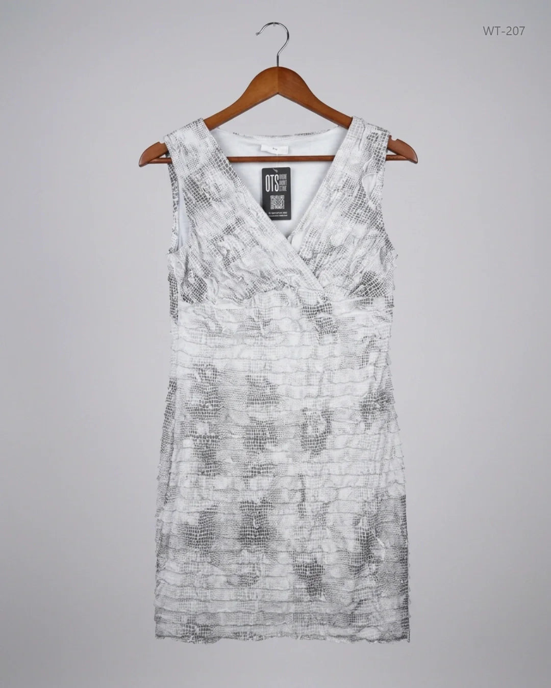 Premium Condition Womens Summer Tops | Preloved TIA | White Polyester | Thrift Shop for Women Karachi Pakistan | OTS
