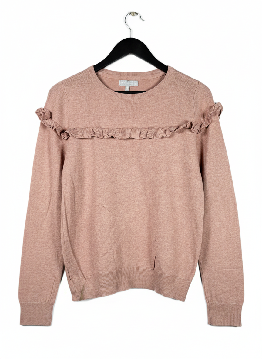 UK Imported secondhand Winter Knitted Tops - REDHERRING brand, LIGHT PINK VISCOSE, PREMIUM condition, for Women - Online Thrift Store Islamabad Pakistan