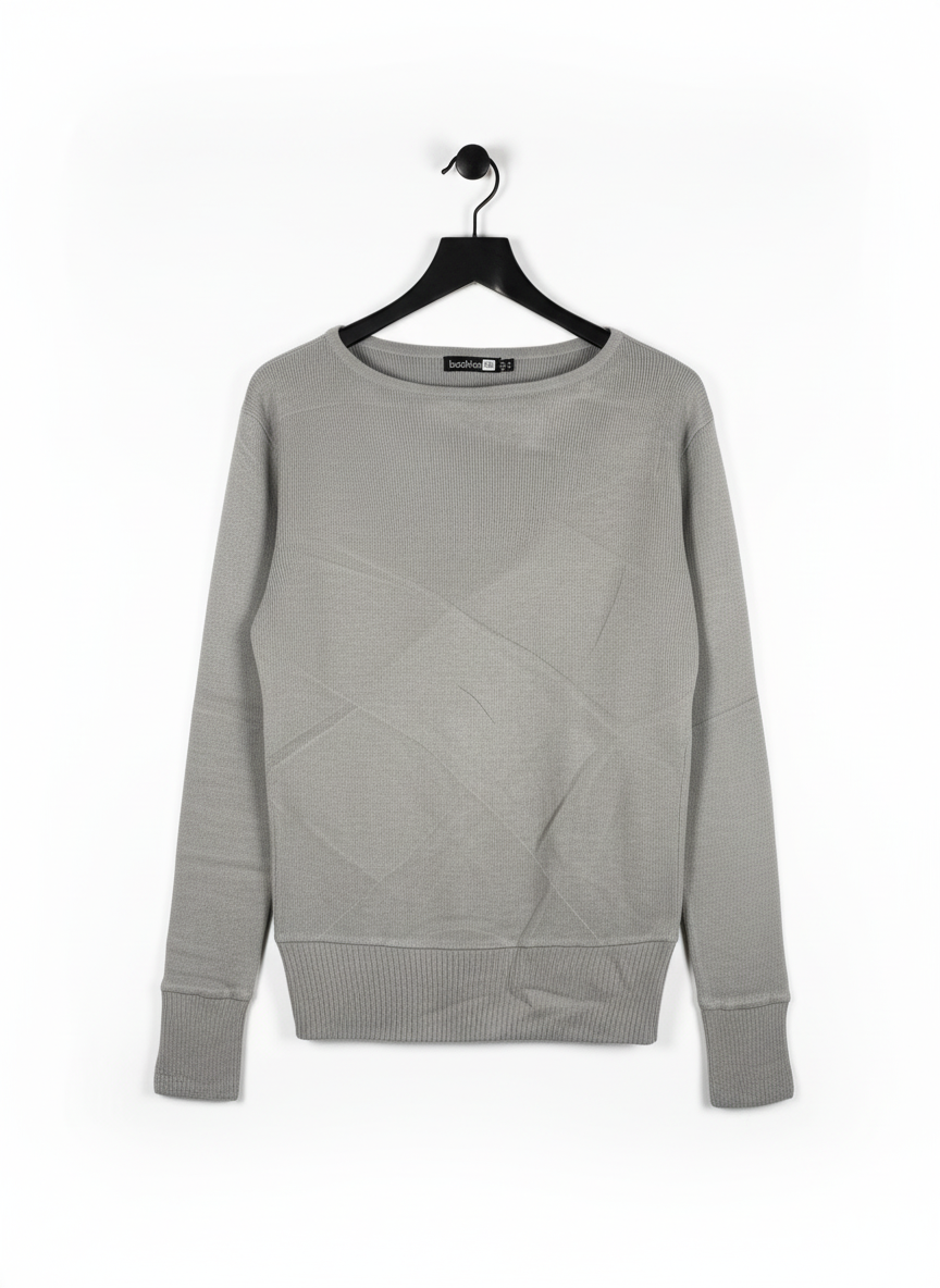 PREMIUM Condition Winter Knitted Tops | Preloved BOOHOO | GREY ACRYLIC | Thrift Shop for Women Peshawar Pakistan | OTS