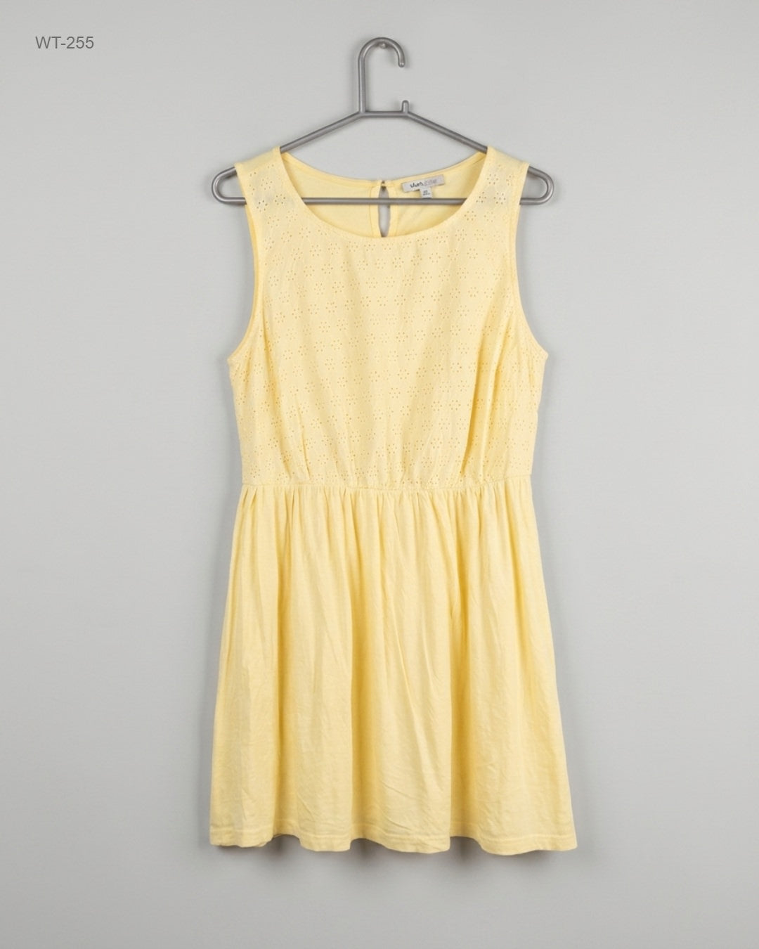 ATMOSPHERE (WT-255) Sleeveless Eyelet Mini Dress