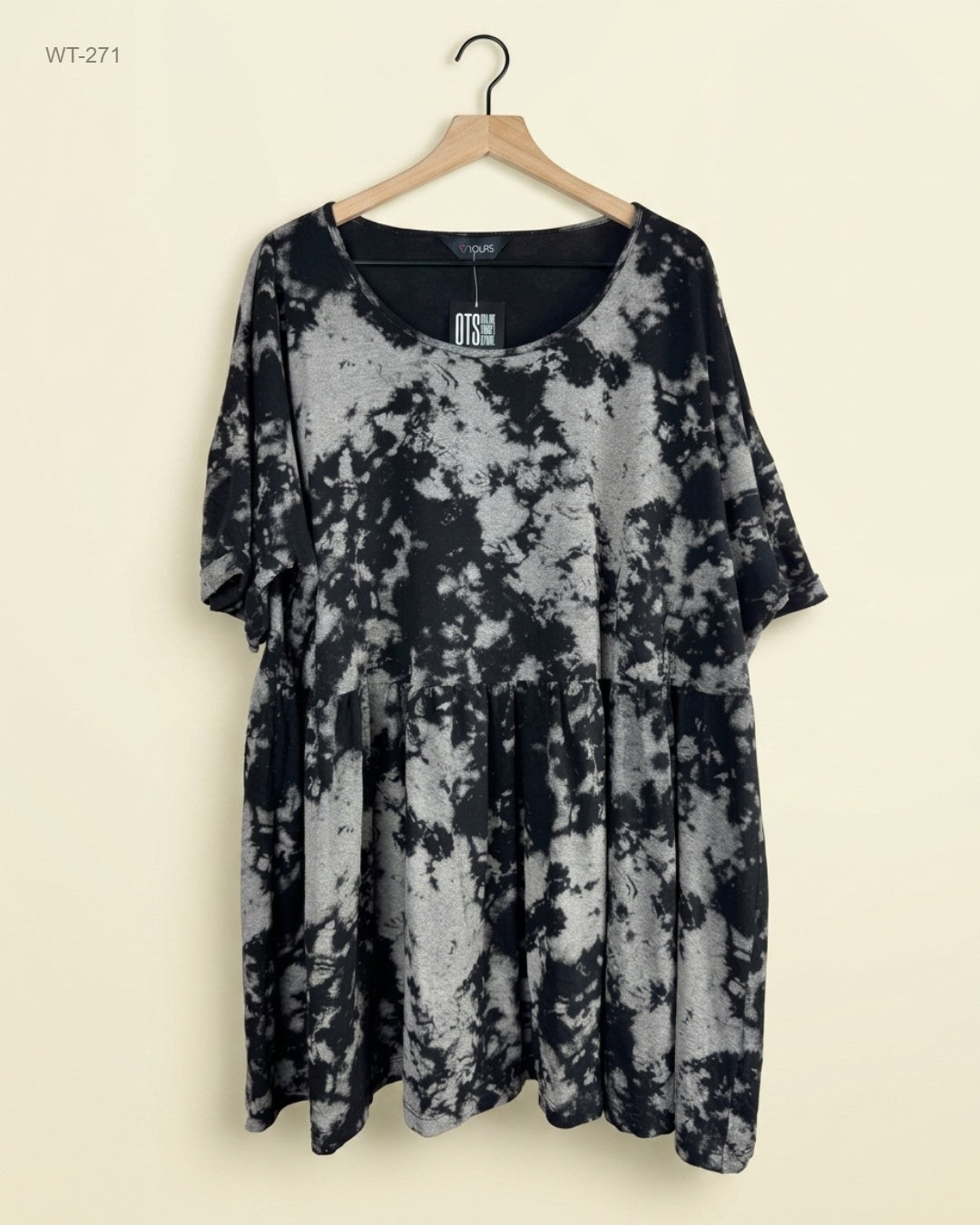 YOURS (WT-271) Oversized Smock Top